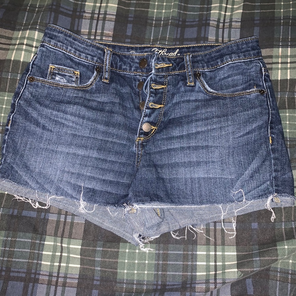 High rise shorts
